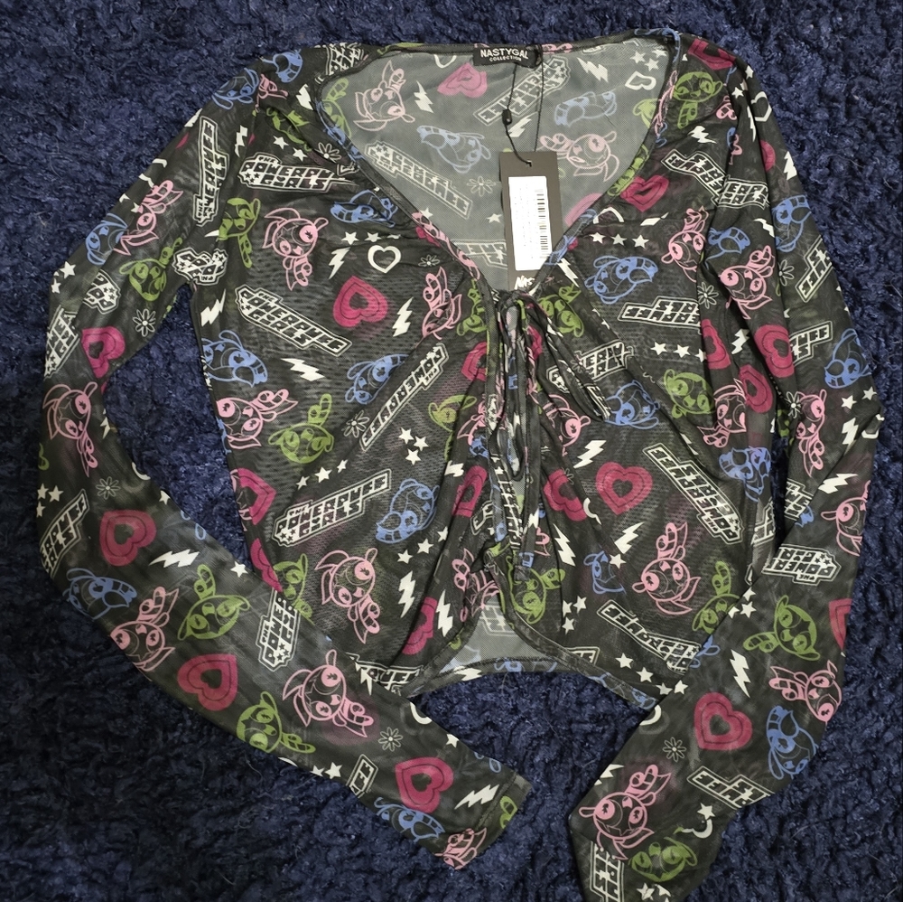 Powerpuff Girls Mesh Cardigan - Picture 5 of 7